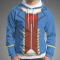 Shangri La Emul Blue Cosplay Hoodie