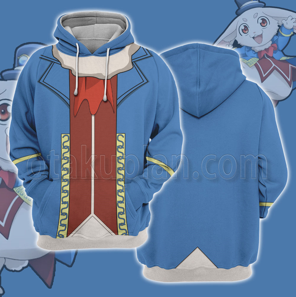 Shangri La Emul Blue Cosplay Hoodie