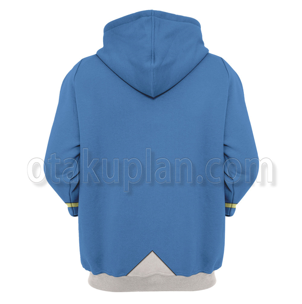 Shangri La Emul Blue Cosplay Hoodie