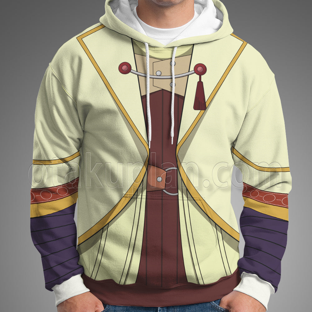 Shangri La Frontier Animalia Yellow Cosplay Hoodie