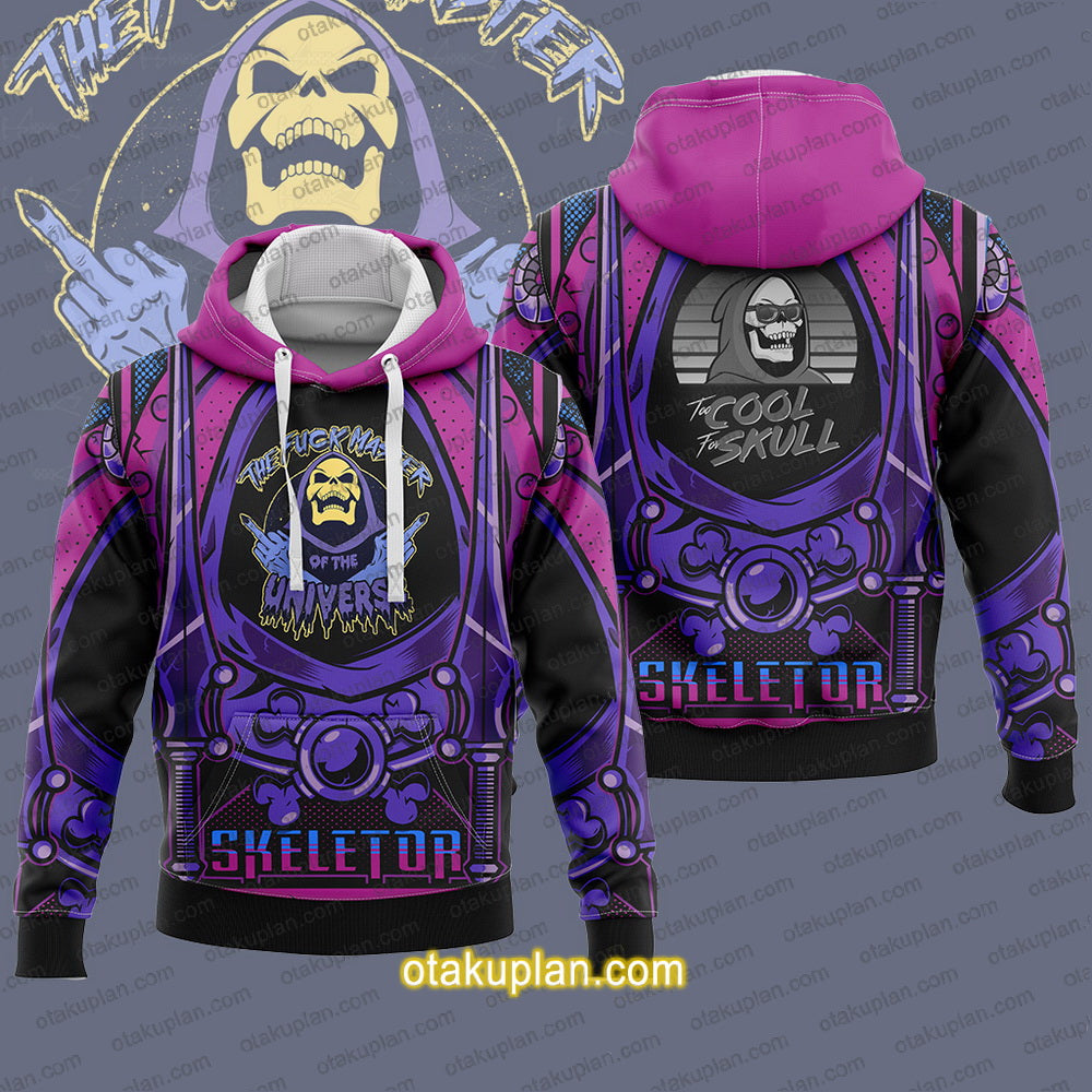 Skeletor Cool Skull Hoodie