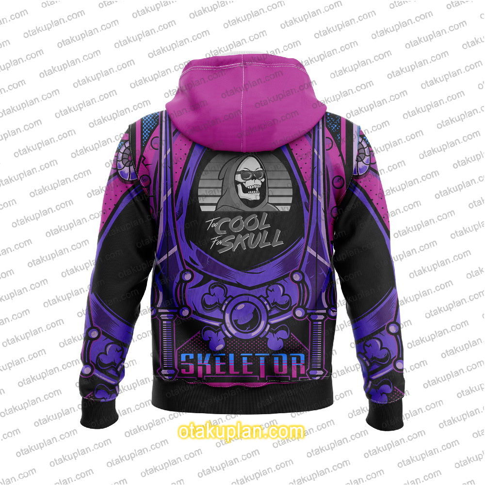 Skeletor Cool Skull Hoodie