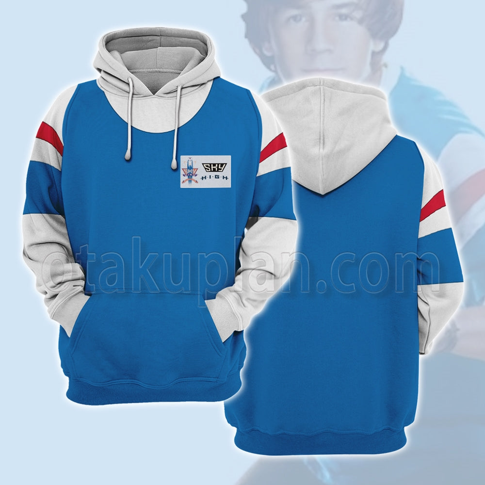 Sky High Will Stronghold Plainclothes Cosplay Hoodie