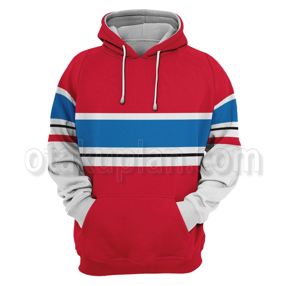 Sky High Will Stronghold Red Plainclothes Cosplay Hoodie