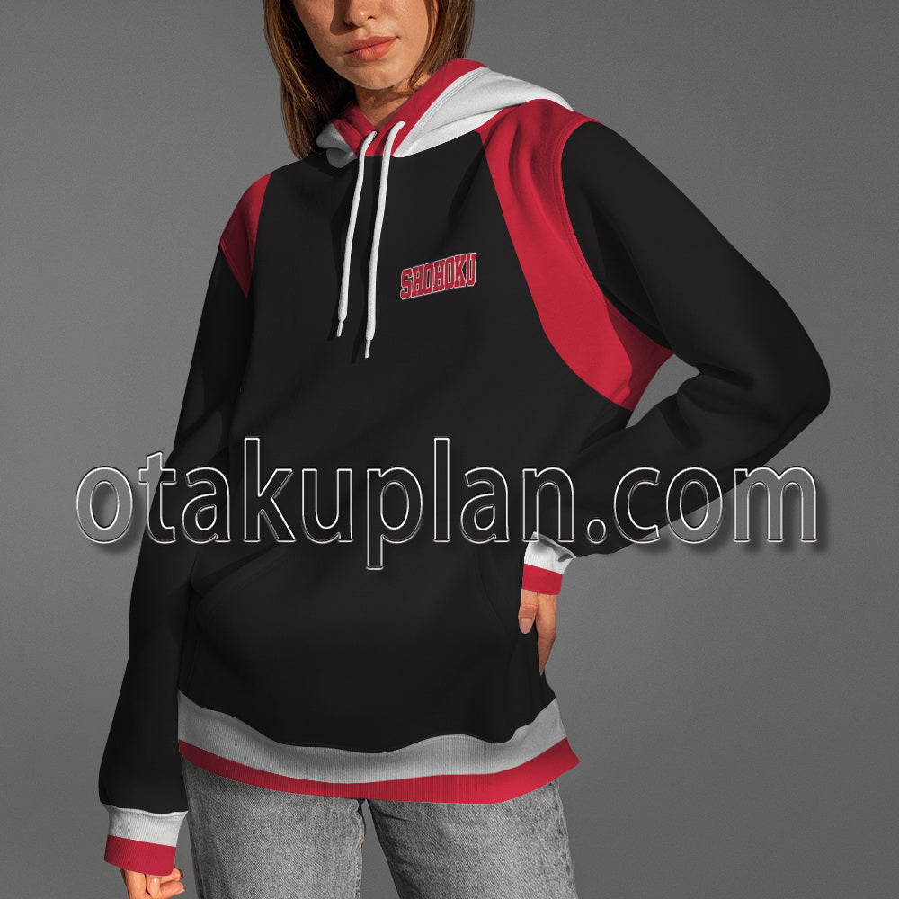 Slam Dunk SHOHOKU Basketball Team Black Jacket Cosplay Hoodie