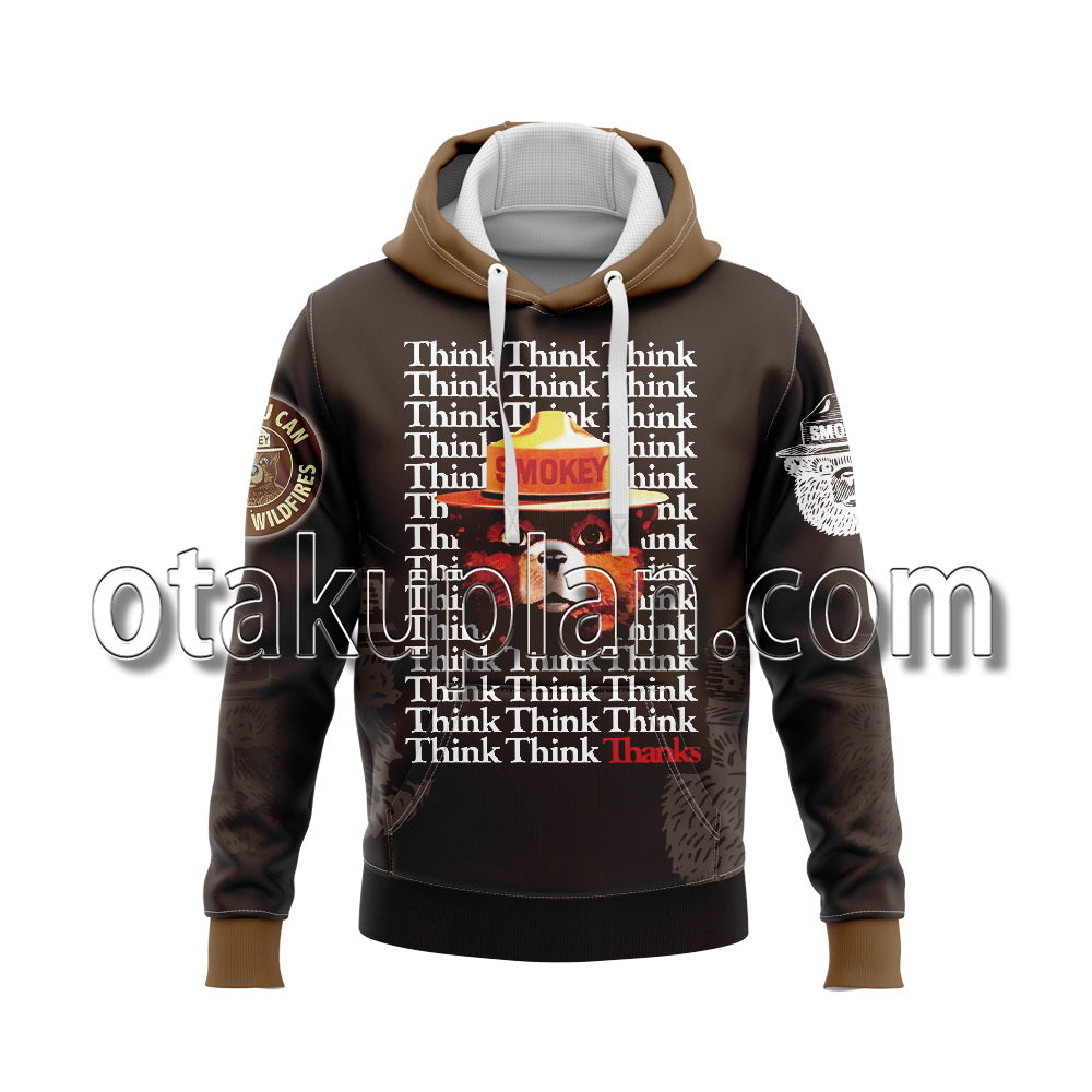 Smokey Bear If No You Who Hoodie