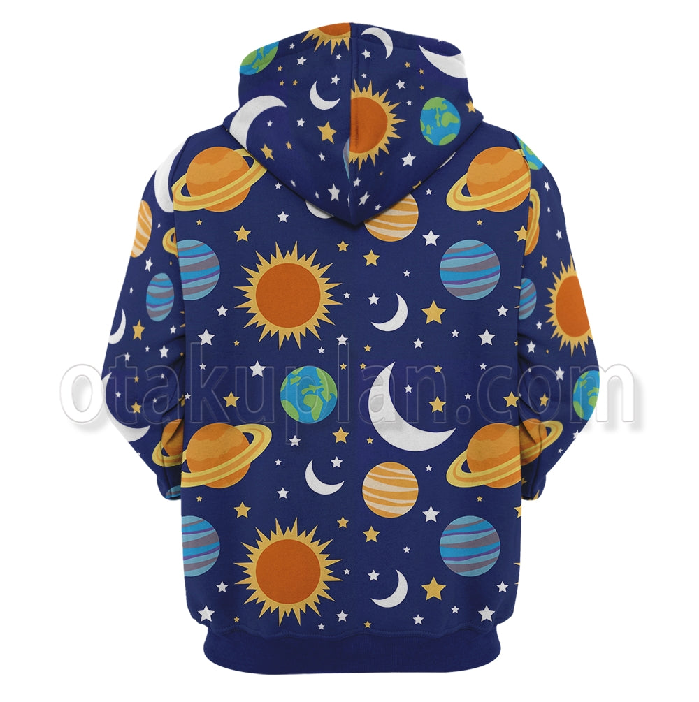 Space Adventures The Magic School Bus Miss Frizzle Cosplay Hoodie