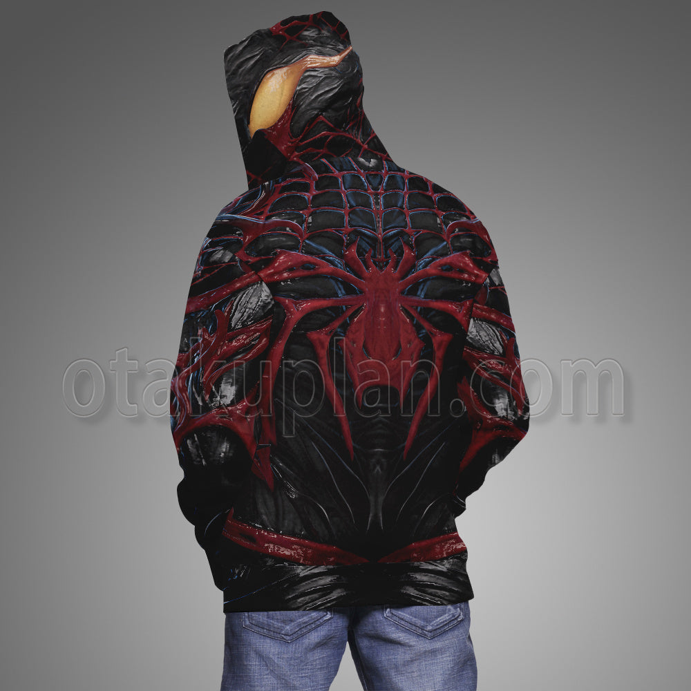 Spider Hero 2 Absolute Carnage Suit PS5 Game 3D Cosplay Hoodie