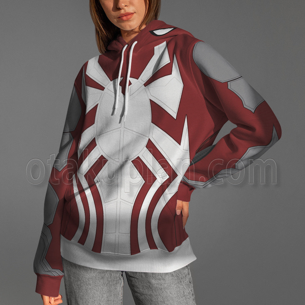 Spider Hero 2 Arachknight Suit Assassin Cosplay Hoodie