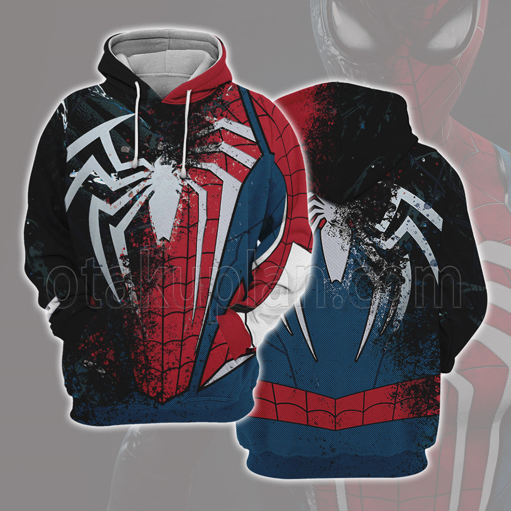 Spider Hero 2 Peter Parker Venom Parasitism Advanced Suit 2 Cosplay Hoodie