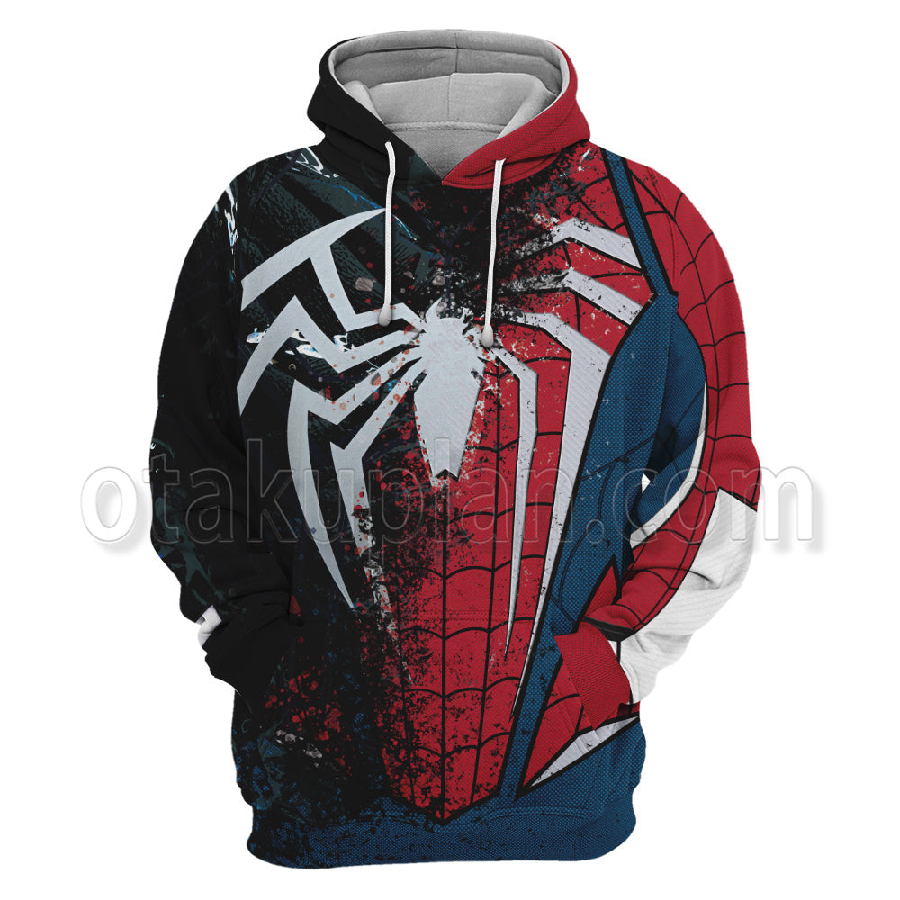 Spider Hero 2 Peter Parker Venom Parasitism Advanced Suit 2 Cosplay Hoodie