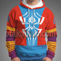 Spider Hero Across the Spider Verse Pavitr Prabhakar Cosplay Hoodie