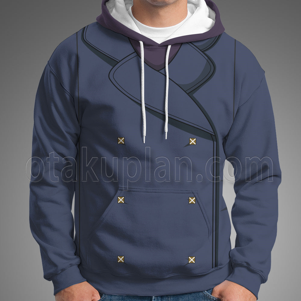 Spy X Family Frost Fiona Purple Coat Cosplay Hoodie