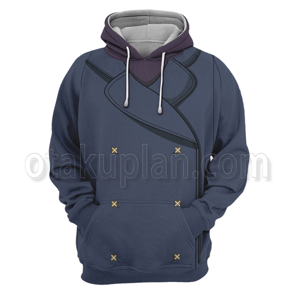 Spy X Family Frost Fiona Purple Coat Cosplay Hoodie