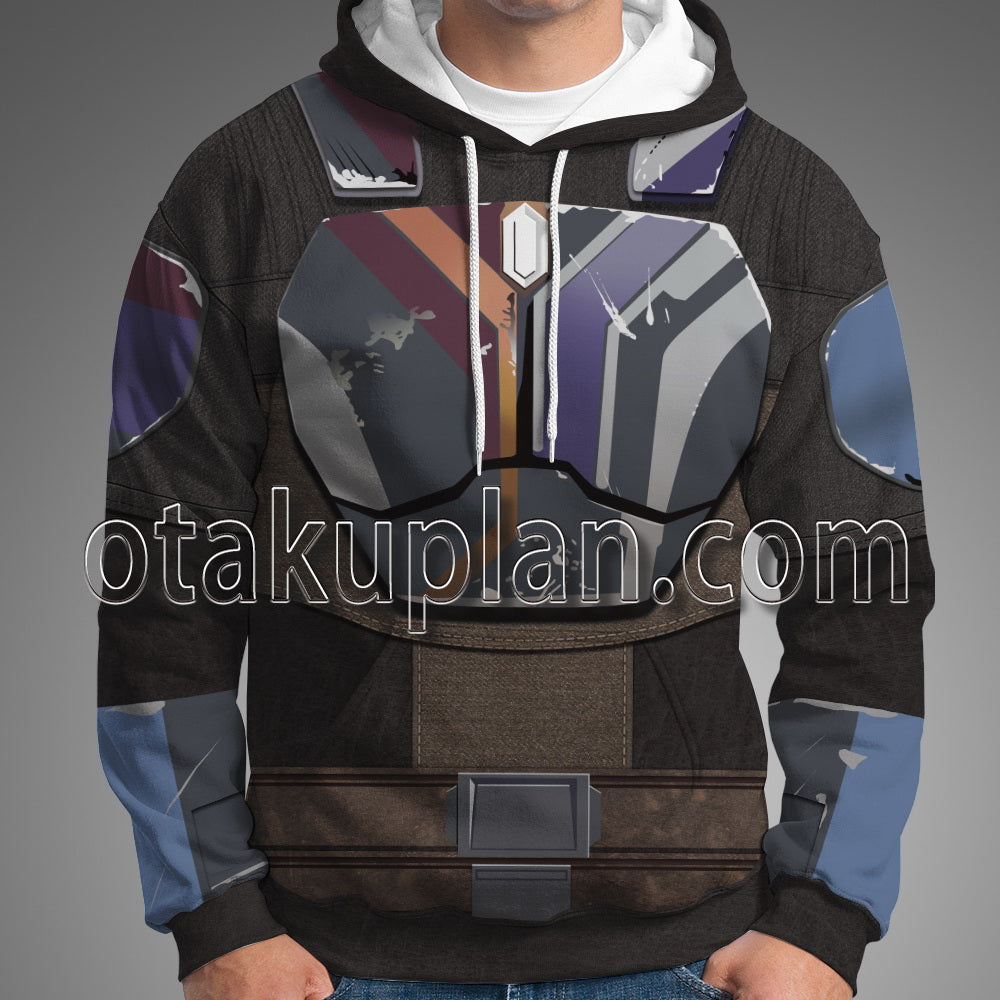 Wars Ahsoka Live Action Sabine Cosplay Hoodie