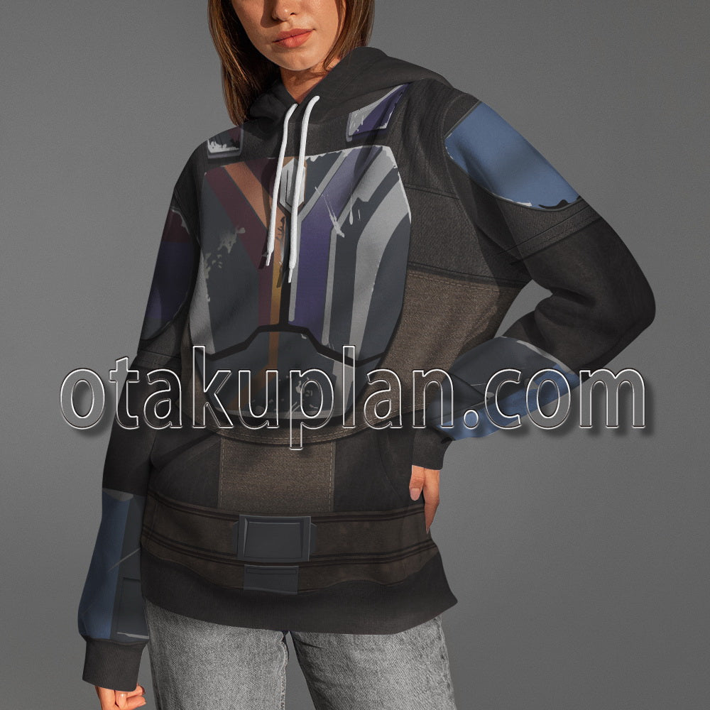 Wars Ahsoka Live Action Sabine Cosplay Hoodie