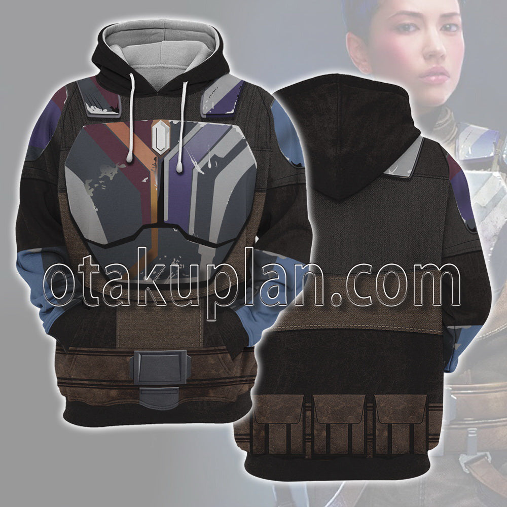 Wars Ahsoka Live Action Sabine Cosplay Hoodie