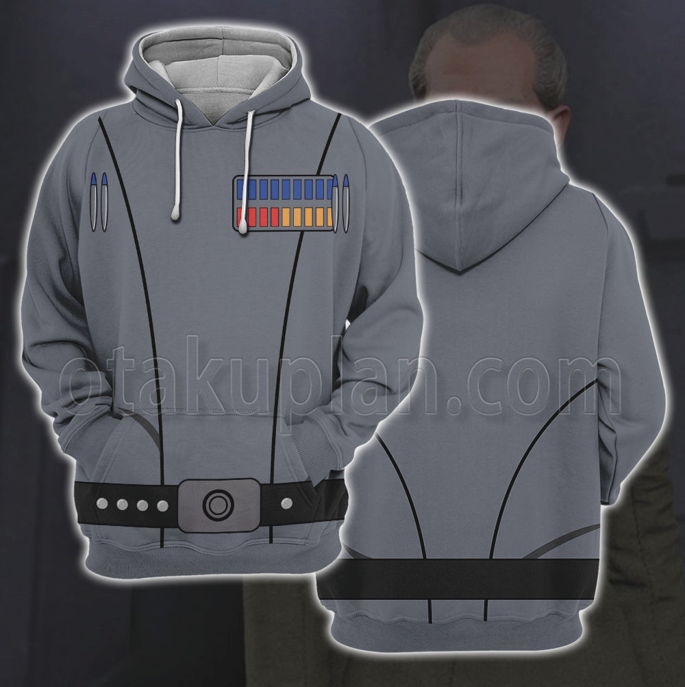 Wars Episode Iv - A New Hope Grand Moff Tarkin Uniform Cosplay Hoodie