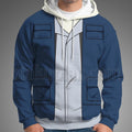 Wars Episode Iv - A New Hope Han Solo Uniform Cosplay Hoodie