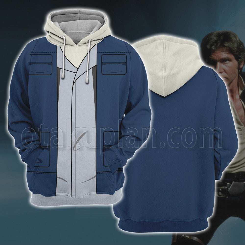 Wars Episode Iv - A New Hope Han Solo Uniform Cosplay Hoodie