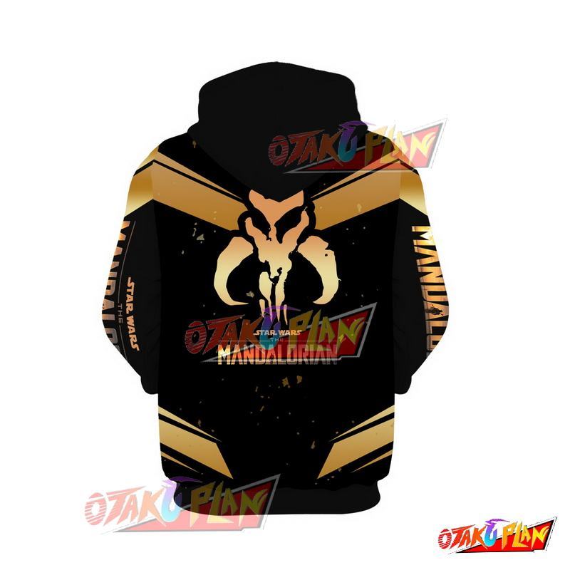 Wars The Mandalorian Gold Hoodie