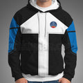 Starfield Blue Custom Uniform Cosplay Hoodie