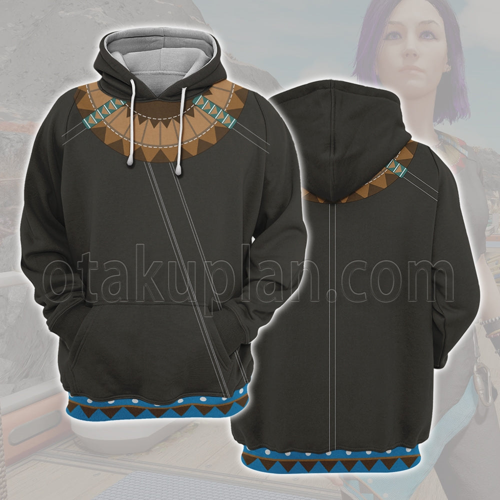 Starfield Settler Casual Wear Dark Color Cosplay Hoodie