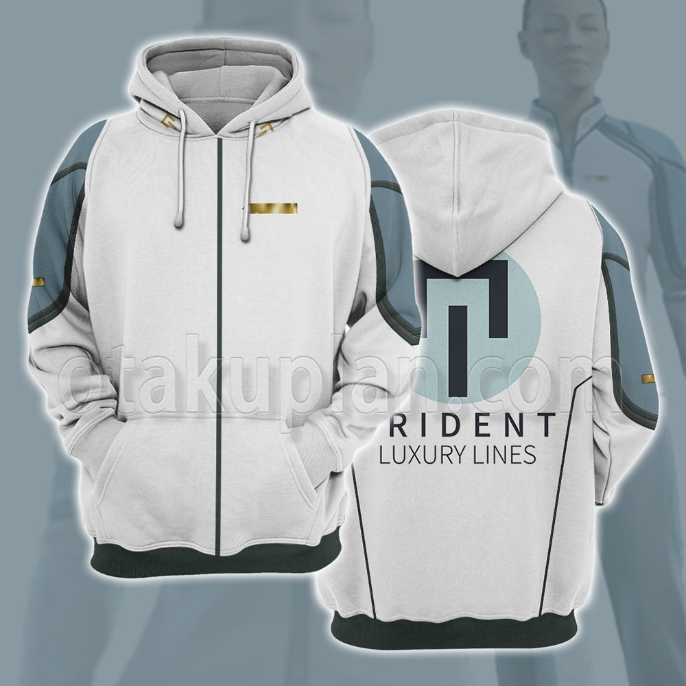 Starfield Trident Crew Uniform Cosplay Hoodie