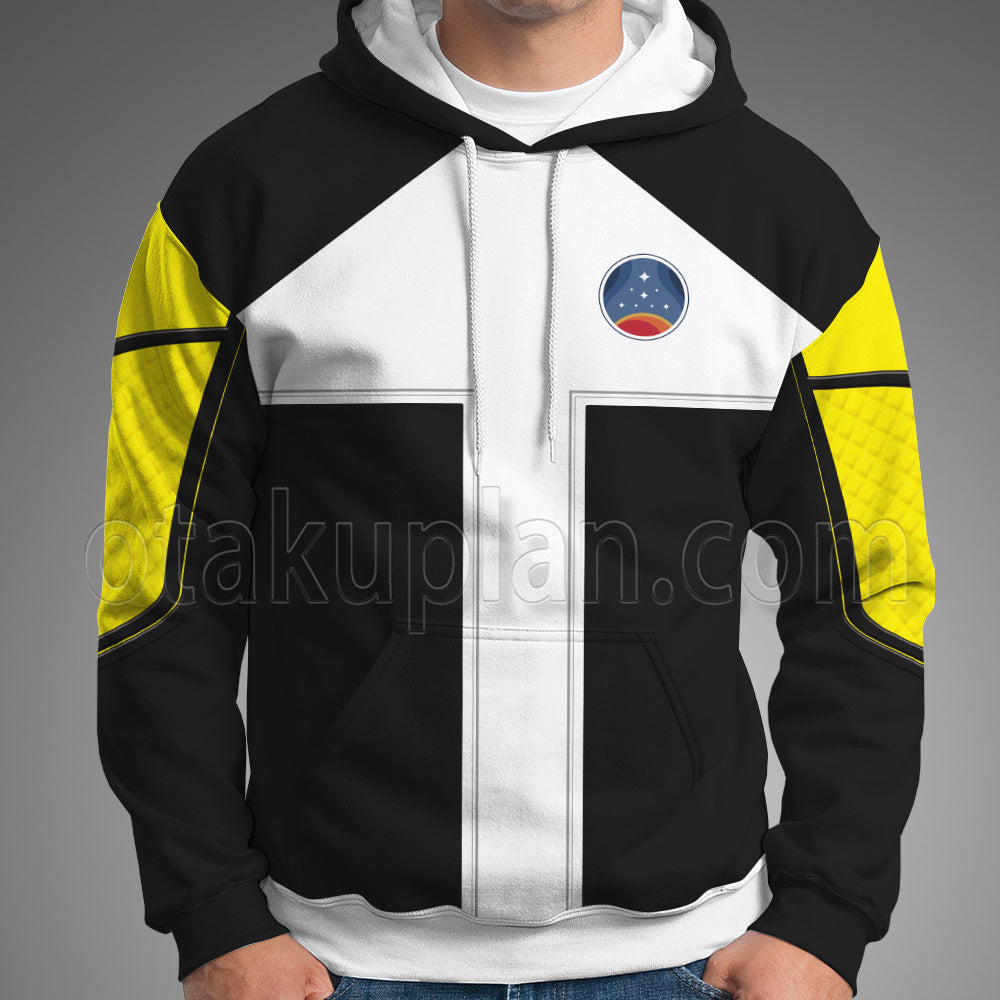 Starfield Yellow Custom Uniform Cosplay Hoodie