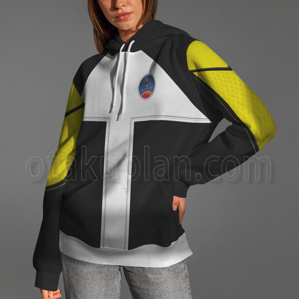 Starfield Yellow Custom Uniform Cosplay Hoodie
