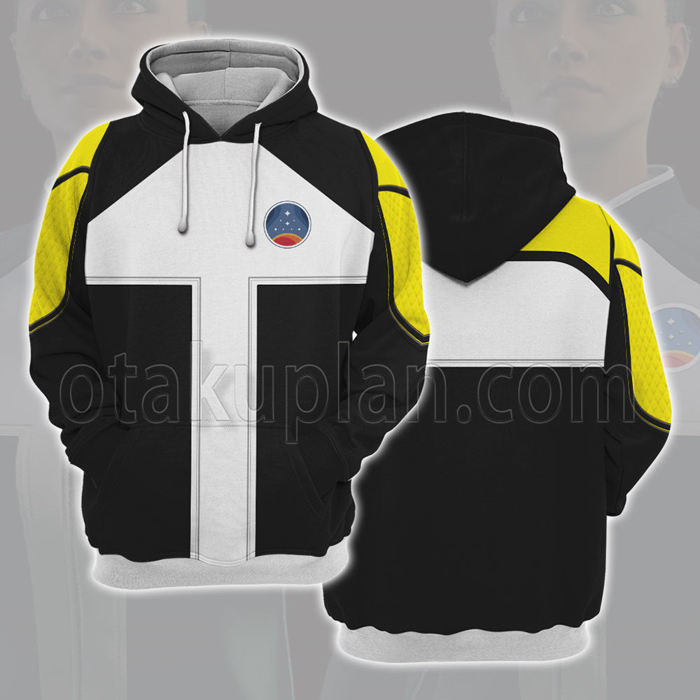 Starfield Yellow Custom Uniform Cosplay Hoodie