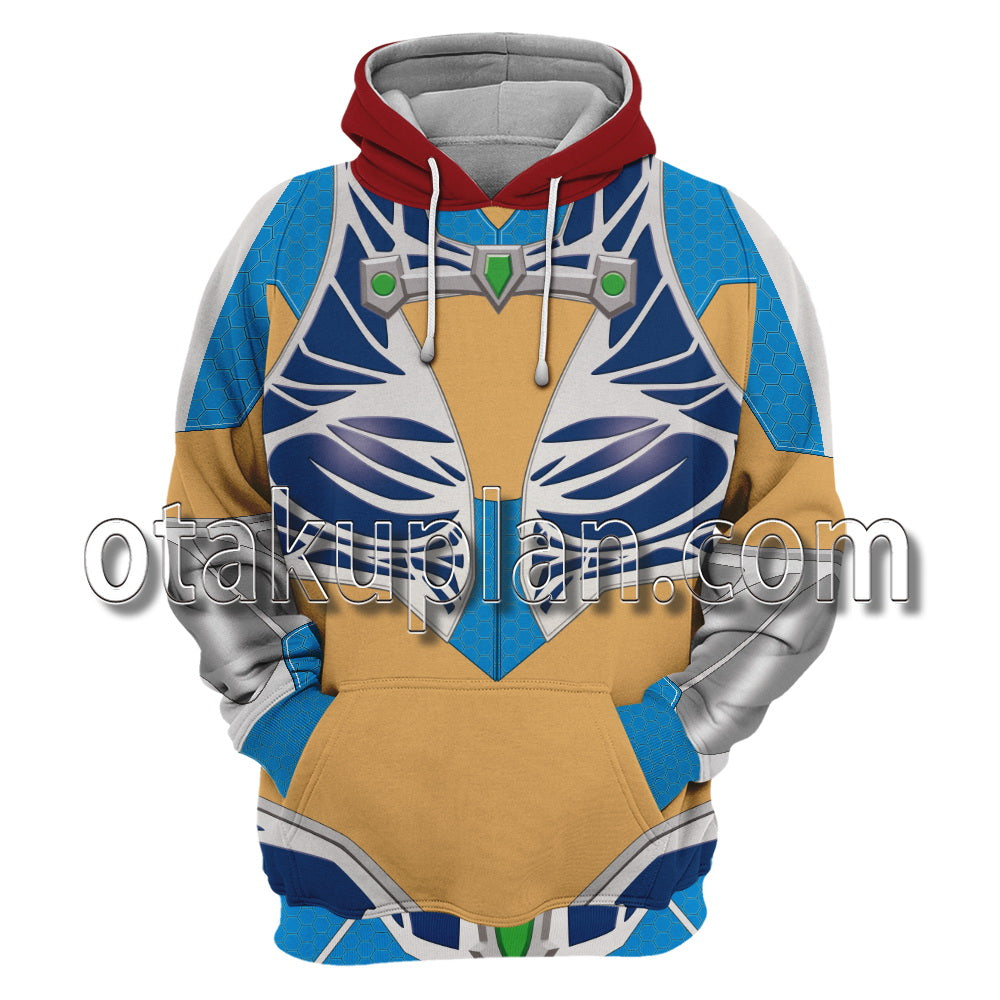 Starfire Koriand R Injustice 2 Battle Suit Cosplay Hoodie