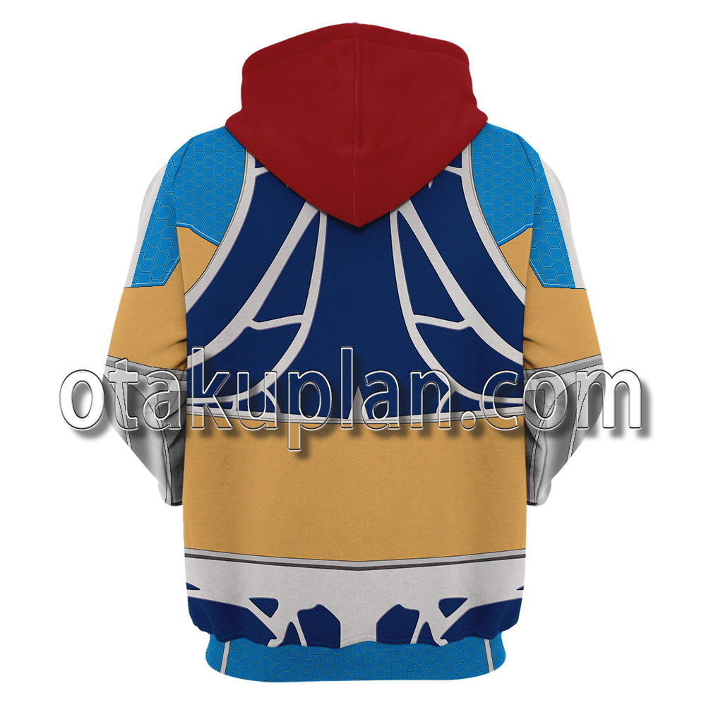 Starfire Koriand R Injustice 2 Battle Suit Cosplay Hoodie