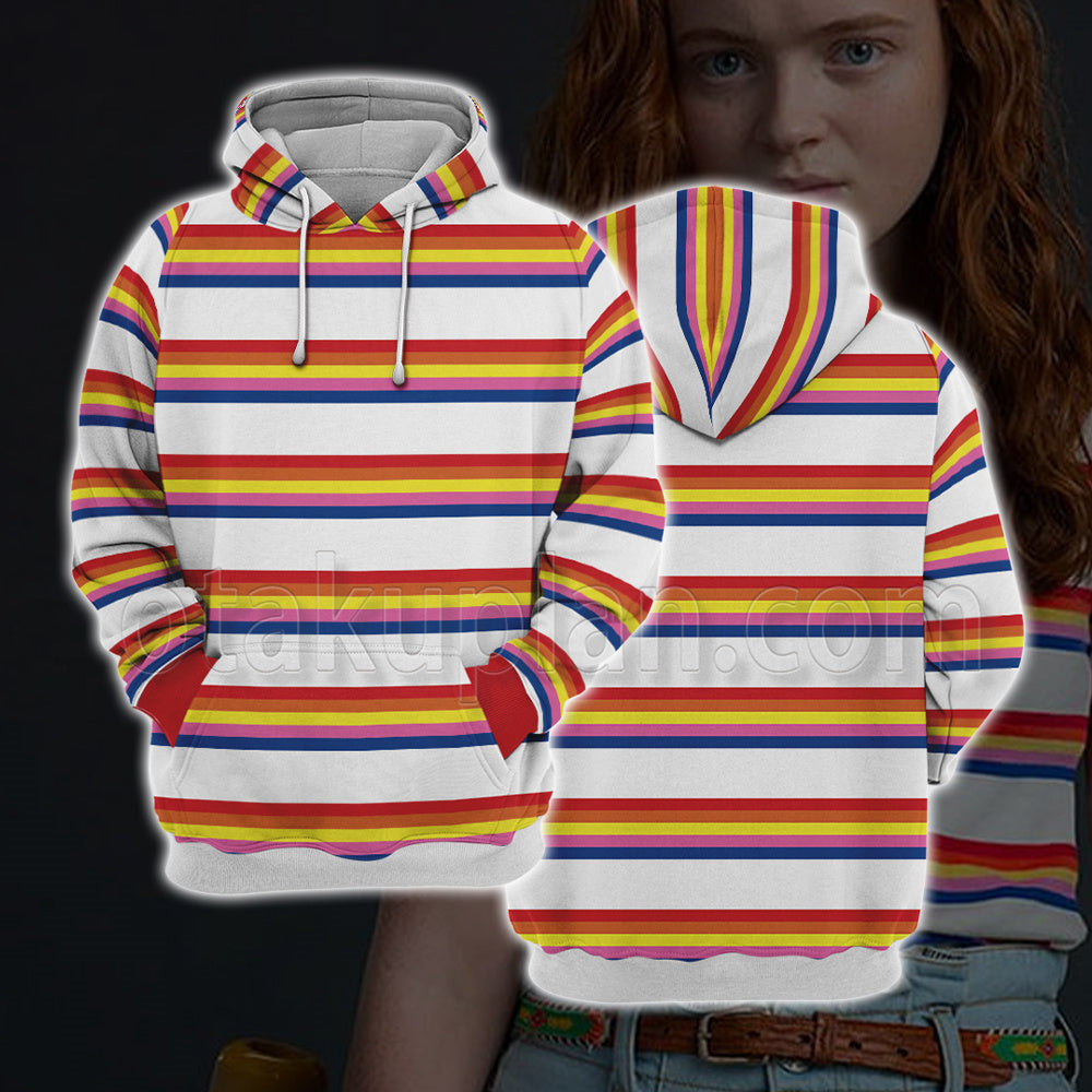 Stranger Things 3 Portraits Max Mayfield Cosplay Hoodie