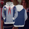 Stranger Things 3 Scoops Ahoy Robin Cosplay Hoodie