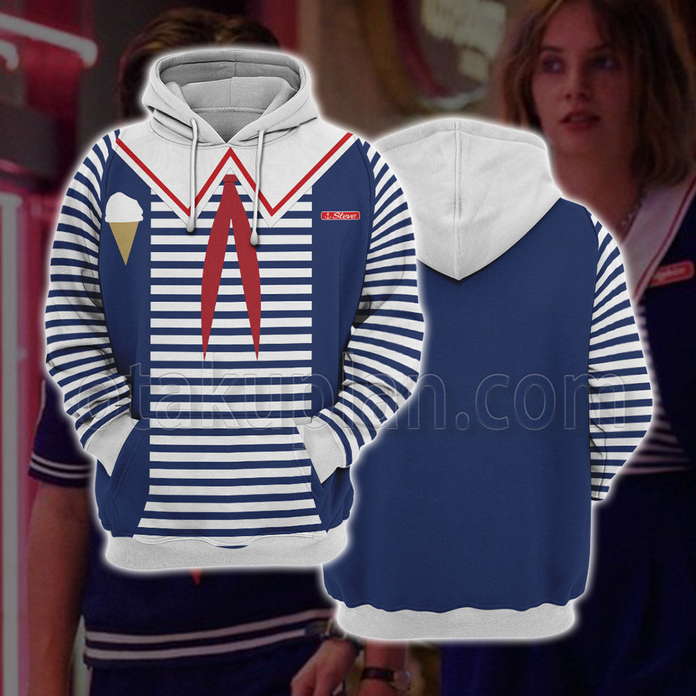 Stranger Things 3 Scoops Ahoy Robin Cosplay Hoodie