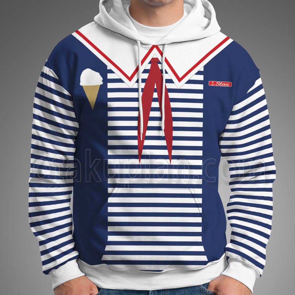Stranger Things 3 Scoops Ahoy Robin Cosplay Hoodie