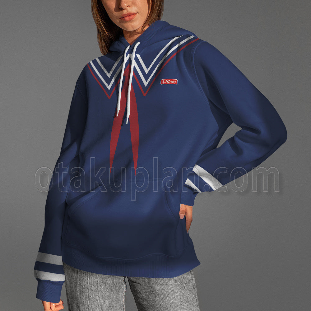 Stranger Things 3 Scoops Ahoy Steve Harrington Cosplay Hoodie