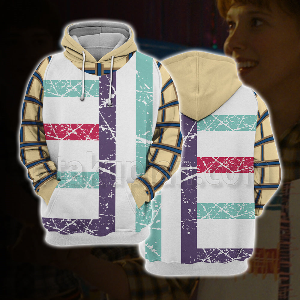 Stranger Things 4 Eleven Halloween Carnival Cosplay Hoodie