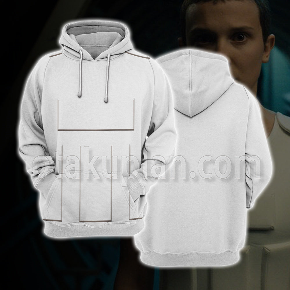 Stranger Things 4 Eleven In Tank Suit Cosplay Hoodie