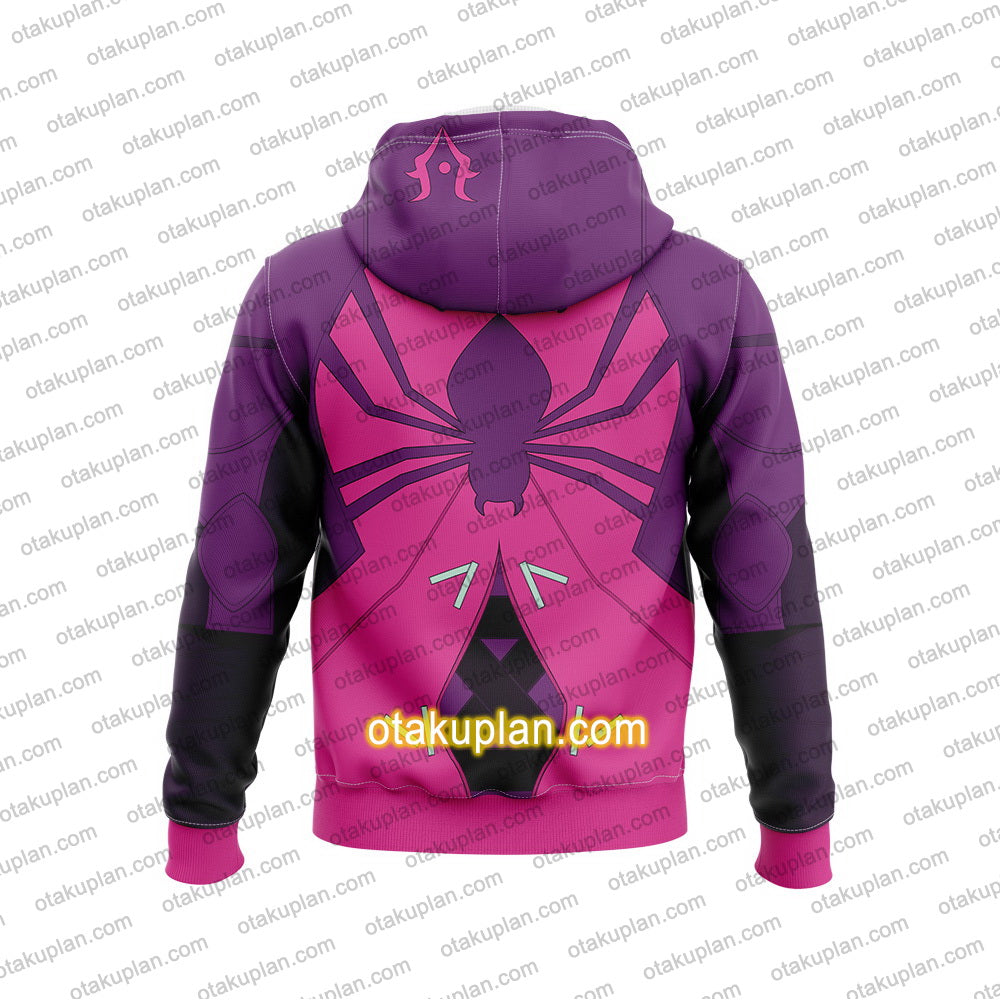 Street Fighter V Juri Clothing Cosplay Hoodie