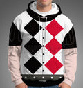 Super Hero Harley Quinn Cosplay Hoodie