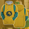 Super Sara Helgeland Green Cosplay Hoodie