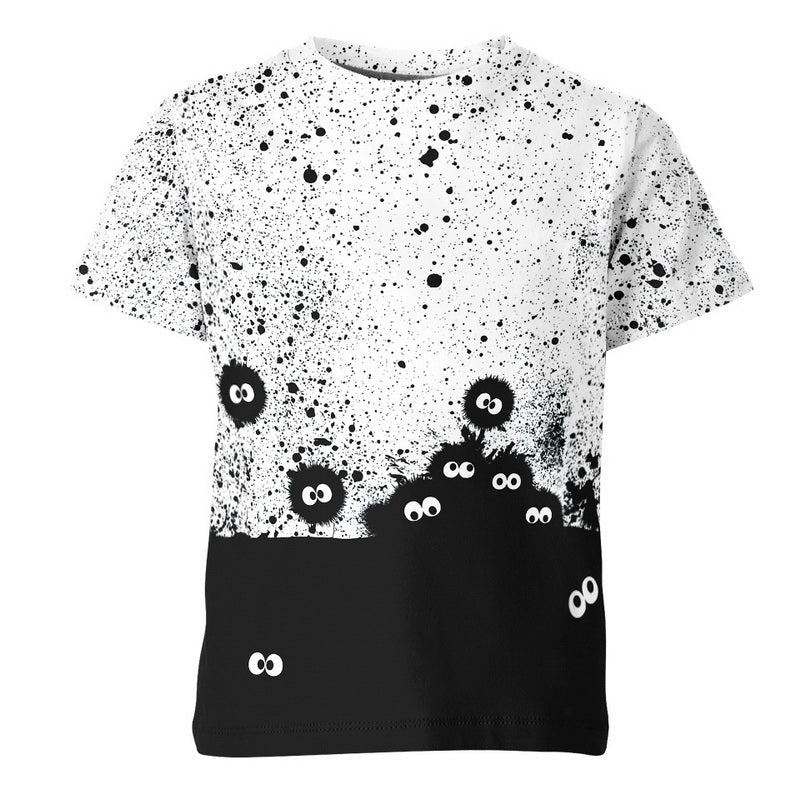 Susuwatari Black White Hoodie / T-Shirt