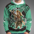 Tears of the Kingdom of Zelda Texture Cosplay Hoodie