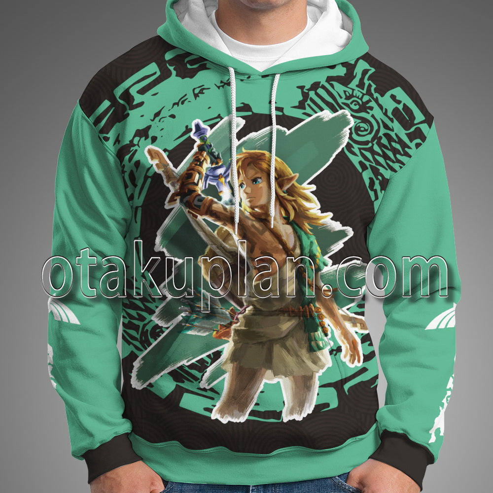 Tears of the Kingdom of Zelda Texture Cosplay Hoodie