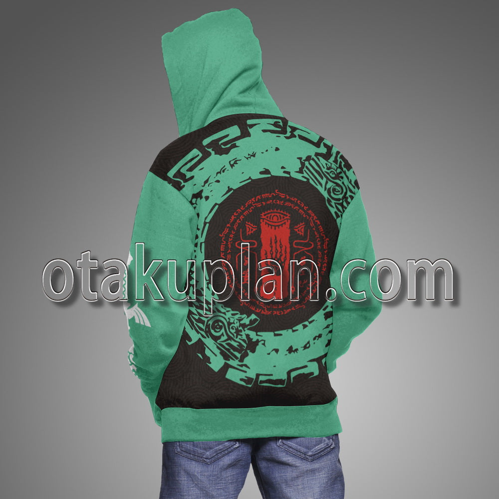 Tears of the Kingdom of Zelda Texture Cosplay Hoodie