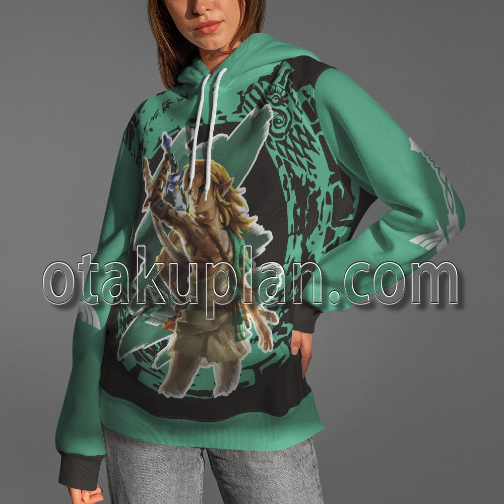 Tears of the Kingdom of Zelda Texture Cosplay Hoodie