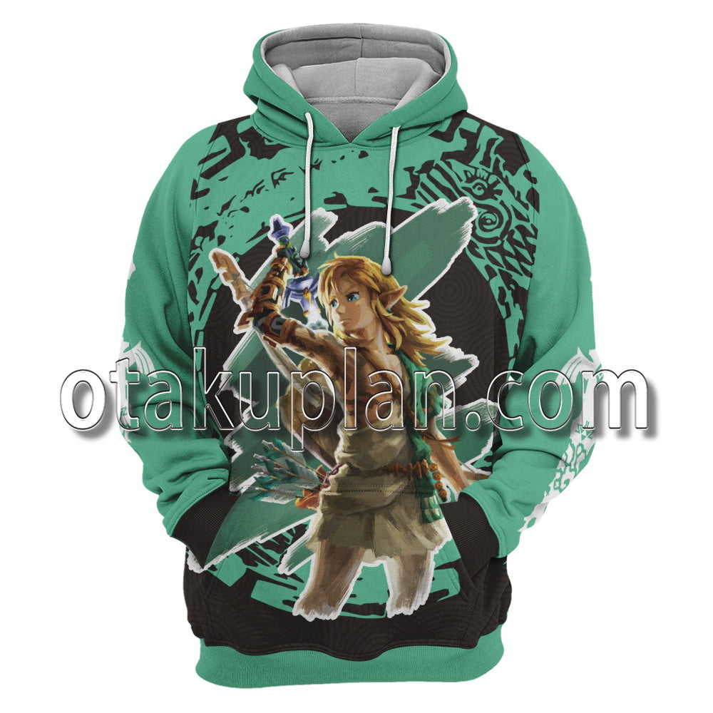 Tears of the Kingdom of Zelda Texture Cosplay Hoodie