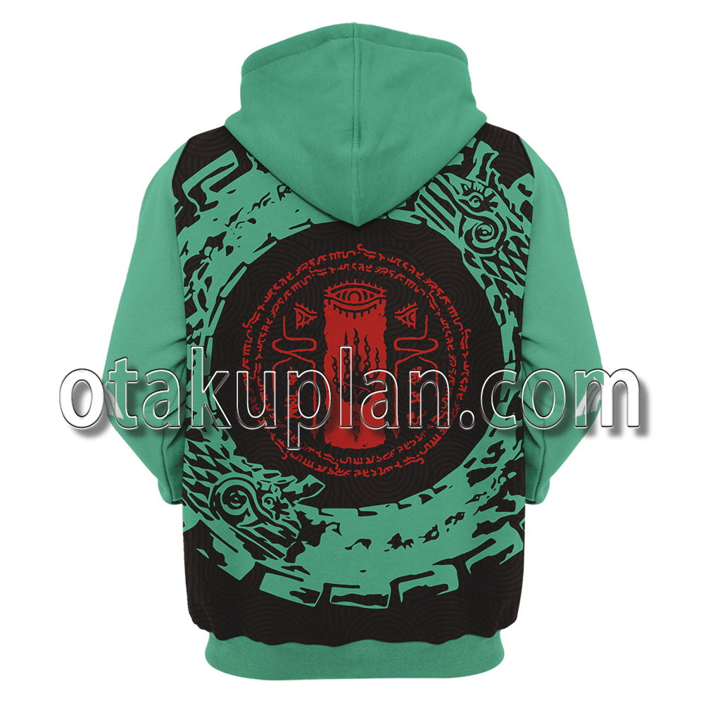Tears of the Kingdom of Zelda Texture Cosplay Hoodie